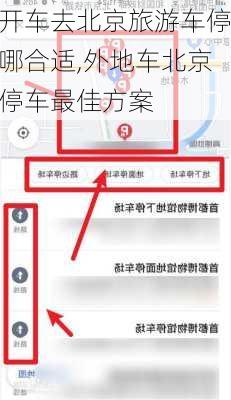 开车去北京旅游车停哪合适,外地车北京停车最佳方案