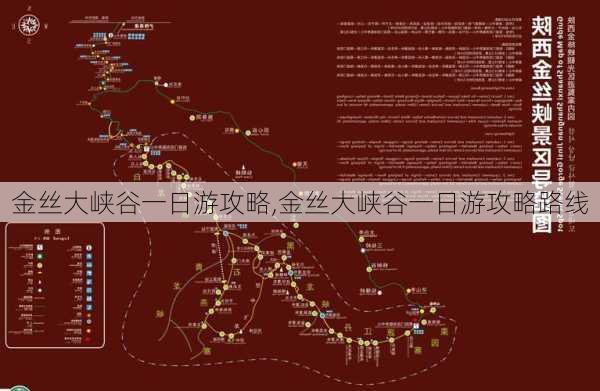 金丝大峡谷一日游攻略,金丝大峡谷一日游攻略路线