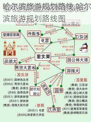 哈尔滨旅游规划路线,哈尔滨旅游规划路线图