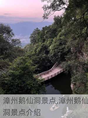 漳州鹅仙洞景点,漳州鹅仙洞景点介绍